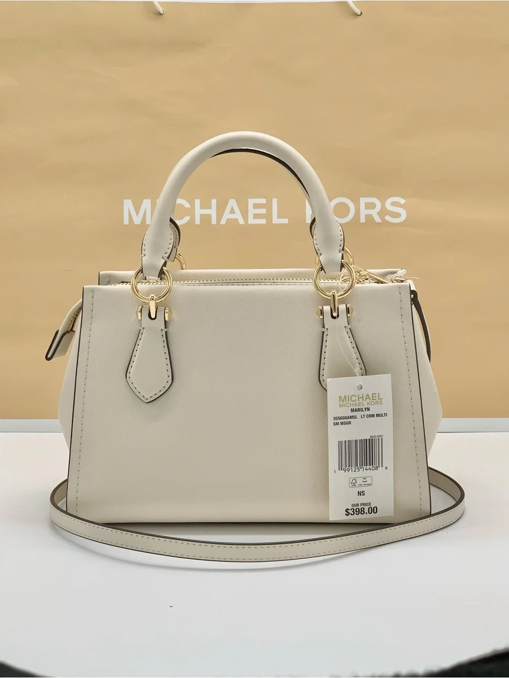 Michael Kors satchel coated